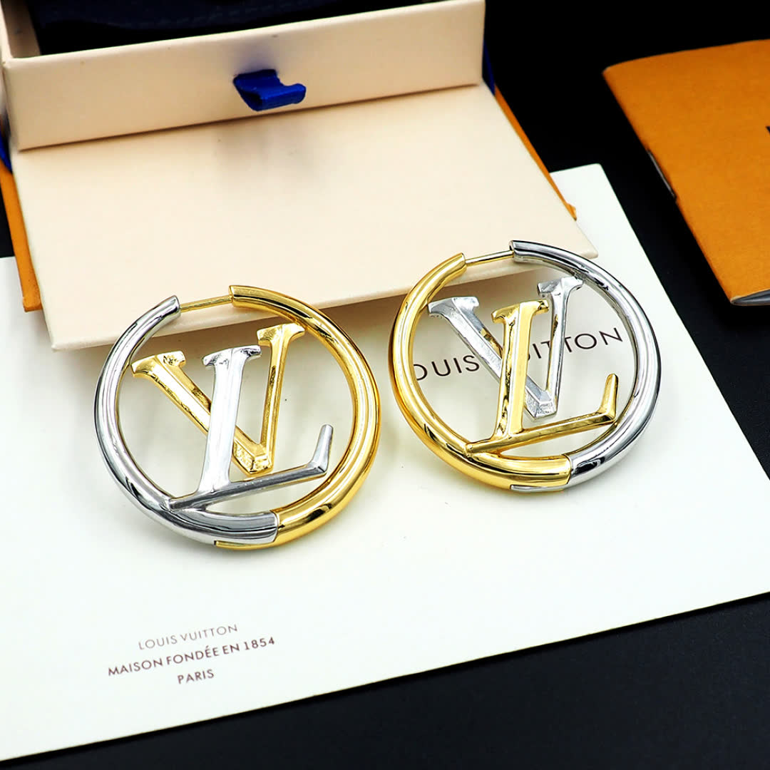 Louis Vuitton Puzzle Earrings